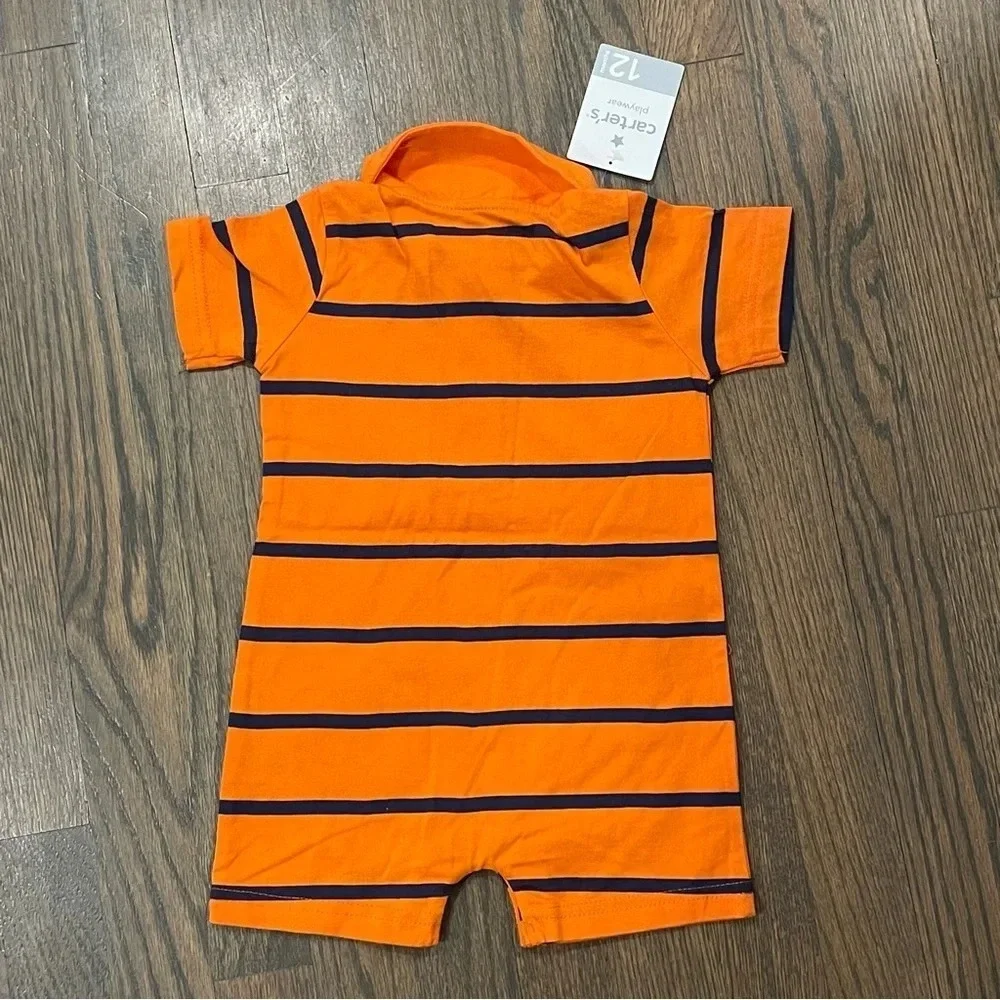 NWT Carter's 2-piece bundle Romper set baby boy size